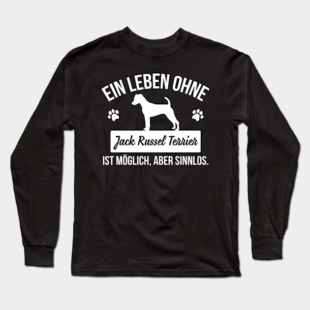 Jack Russel Terrier Long Sleeve T-Shirt by nektarinchen